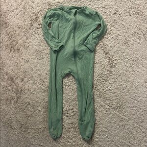 Kyte BABY Olive Green Footie Pajamas